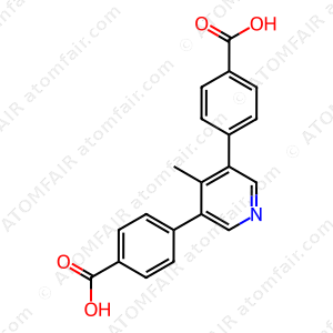 3,5-Di(4-carboxyphenyl)pyridine,4-methyl (CAS: N/A)