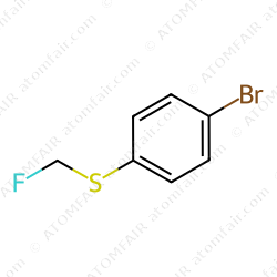 1-bromo-4-[(fluoromethyl)sulfanyl]benzene (CAS: 530080-20-7)