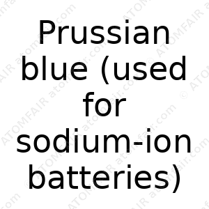Prussian blue (used for sodium-ion batteries) (CAS: N/A)