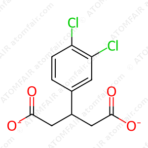 3-(3,4-dichlorophenyl)pentanedioate (CAS: 1704731-34-9)
