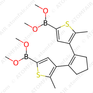 Tetramethyl (cyclopent-1-ene-1,2-diylbis(5-methylthiophene-4,2-diyl))diboronate (CAS: 1632972-15-6)