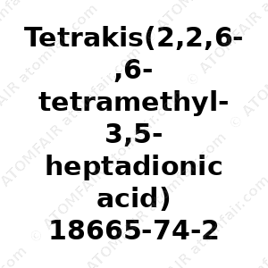 Tetrakis(2,2,6,6-tetramethyl-3,5-heptadionic acid) zirconium (CAS: 18665-74-2)