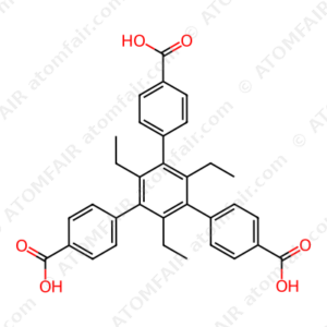 5'-(4-carboxyphenyl)-2',4',6'-triethyl-[1,1':3',1''-terphenyl]-4,4''-dicarboxylic acid (CAS: 2758930-97-9)