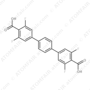 3,3'',5,5''-Tetrafluoro-[1,1':4',1"-terphenyl]-4,4"-dicarboxylic acid (CAS: N/A)