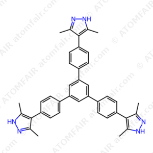 4,4'-(5'-(4-(3,5-dimethyl-1H-pyrazol-4-yl)phenyl)-[1,1':3',1''-terphenyl]-4,4''-diyl)bis(3,5-dimethyl-1H-pyrazole) (CAS: 1874148-68-1)