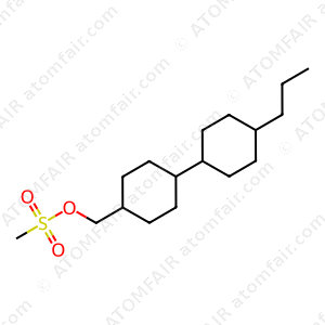 (trans,trans)-4'-Propyl-[1,1'-bicyclohexyl]-4-methanol 4-methanesulfonate (CAS: 1215227-72-7)