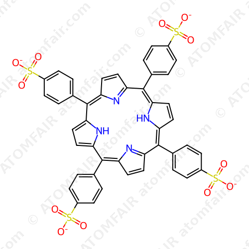 5,10,15,20-Tetra(4-sulfonatophenyl)porphyrin tetraammonium (CAS: 39174-47-5)
