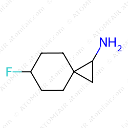 Spiro[2.5]octan-1-amine, 6-fluoro (CAS: 1461714-79-3)