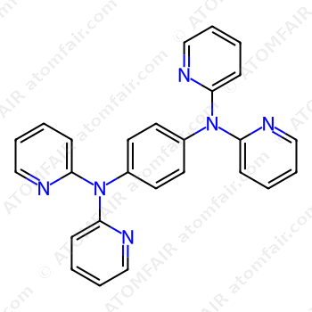 1,4-Benzenediamine, N1,N1,N4,N4-tetra-2-pyridinyl (CAS: 327064-65-3)
