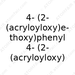 4-(2-(acryloyloxy)ethoxy)phenyl 4-(2-(acryloyloxy)ethoxy)benzoate (CAS: N/A)