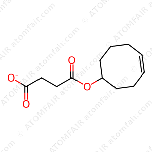 4-cyclooct-4-en-1-yloxy-4-oxobutanoate (CAS: 479544-59-7)