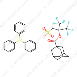 triphenylsulfonium 2-(adamantane-1-carbonyloxy)-3,3,3-trifluoro-2-trifluoromethylpropane-1-sulfonate (CAS: 1240248-58-1)