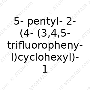 5-pentyl-2-(4-(3,4,5-trifluorophenyl)cyclohexyl)-1,3-dioxane (CAS: N/A)