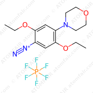 2,5-Diethoxy-4-(Morpholin-4-Yl)Benzenediazonium Hexafluorophosphate (CAS: 4255-94-1)