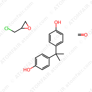Formaldehyde, polymer with (chloromethyl)oxirane and 4,4-(1-methylethylidene)bisphenol (CAS: 28906-96-9)