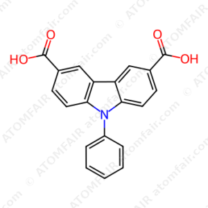 9-phenyl-9H-Carbazole-3,6-dicarboxylic acid (CAS: 1595292-24-2)