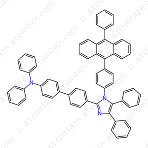 N,N-Diphenyl-[1,1'-biphenyl]-4-amine-4'-[4,5-diphenyl-1-[4- (10-phenyl-9-4'-[4,5-diphenyl-1-[4-(10-phenyl-9-anthracenyl) phenyl]-1H-imidazol-2-yl] (CAS: 2252254-01-4)