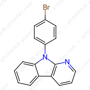 9-(4-bromophenyl)-9H-pyrido[2,3-b]indole (CAS: 1374147-31-5)