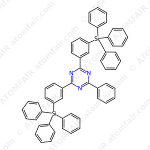 2-Phenyl-4,6-bis(3-(triphenylsilyl)phenyl)-1,3,5-triazine (CAS: 2252416-90-1)