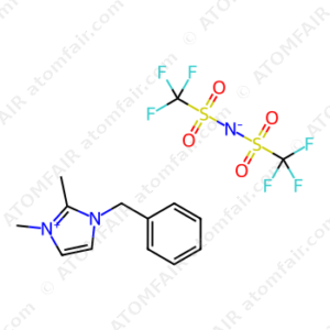 1-Benzyl-2,3-dimethylimidazol-3-ium;bis(trifluoromethylsulfonyl)azanide (CAS: 213011-04-2)