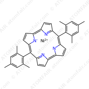 (SP-4-1)-[6,15-Bis(2,4,6-trimethylphenyl)-19,20,21,22-tetraazapentacyclo[14.2.1.12,5.17,10.111,14]docosa-1(19),2,4,6,8,10(21),11,13,15,17-decaenato(2-)-κN19,κN20,κN21,κN22]nickel (CAS: 1402146-02-4)
