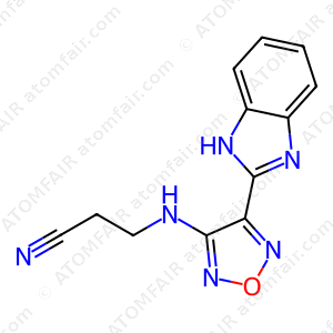 4-(1H-benzimidazol-2-yl)-furazan-3-yl-N-(2-cyanoethyl)-amine (CAS: 798578-48-0)