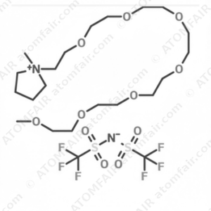 1-MethoxyHexaPolyEthoxyEthyl-1-methylpyrrolidinium bis(trifluoromethylsulfonyl)imide (CAS: N/A)