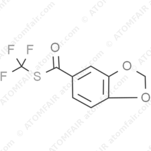 1,3-Benzodioxole-5-carbothioic acid, S-(trifluoromethyl) ester (CAS: 2376271-61-1)