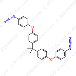 imino-[4-[4-[2-[4-[4-(iminoaz aniumylideneamino)phenoxy] phenyl]propan-2-yl]phenoxy] phenyl]imino-azanium (CAS: 71550-57-7)