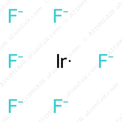 iridium hexafluoride (CAS: 7783-75-7)