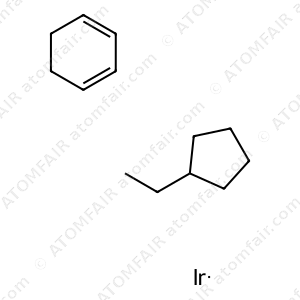 1-Ethylcyclopentadienyl-1,3-cyclohexadienyliridium(I), 99% (99.9%-Ir) (CAS: 721427-58-3)