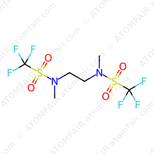 Methanesulfonamide, N,N'-1,2-ethanediylbis[1,1,1-trifluoro-N-methyl (CAS: 163857-69-0)