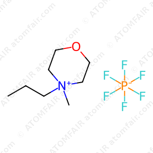 4-Methyl-4-propylmorpholin-4-ium hexafluorophosphate(V) (CAS: 696600-68-7)