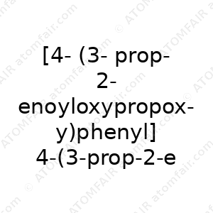 [4-(3-prop-2-enoyloxypropoxy)phenyl] 4-(3-prop-2-enoyloxypropoxy)benzoate (CAS: N/A)