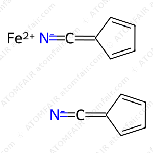 Bis(cyclopenta-2,4-dien-1-ylidenemethylideneazanide);iron(2+) (CAS: 12088-89-0)