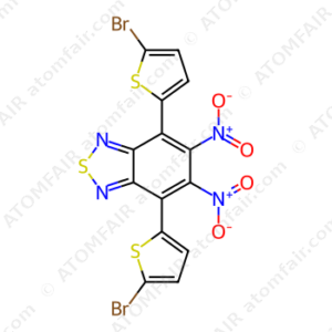 4,7-bis(5-bromothiophen-2-yl)-5,6-dinitro-2,1,3-benzothiadiazole (CAS: 1000000-27-0)
