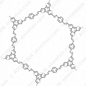 Benzo[1,2-b:3,4-b′:5,6-b′′]trithiophene-2,5,8-tricarboxaldehyde, polymer with 1,4-benzenediamine (CAS: 2243590-45-4)
