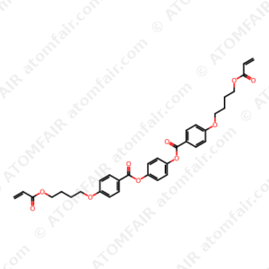 1,4-phenylene bis(4-(4-(acryloyloxy) butoxy)benzoate) (CAS: 132694-65-6)