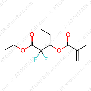 ethyl 2,2-difluoro-3-(methacryloyloxy)pentanoate (CAS: 1092693-69-0)