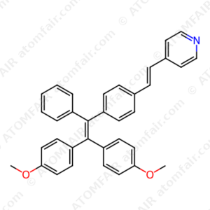 (E)-4-(4-(2,2-Bis(4-methoxyphenyl)-1-phenylvinyl)styryl)pyridine (CAS: 2313528-43-5)