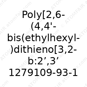 Poly[2,6-(4,4'-bis(ethylhexyl)dithieno[3,2-b:2’,3’-d]silole)-alt- (1,3-(5-octyl-4H-thieno[3,4-c]pyrrole-4,6(5H)-dione))] (CAS: 1279109-93-1)