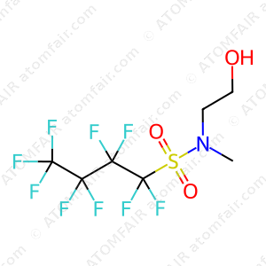 1,1,2,2,3,3,4,4,4-Nonafluoro-N-(2-hydroxyethyl)-N-methylbutane-1-sulphonamide (CAS: 34454-97-2)