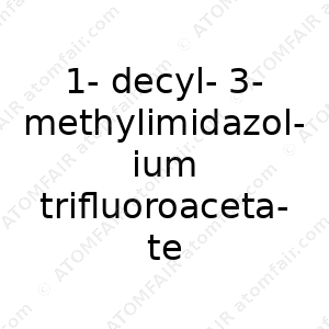 1-decyl-3-methylimidazolium trifluoroacetate (CAS: N/A)