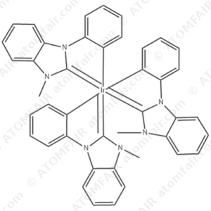 mer-Iridium(III) tris(1-phenyl-3-methylbenzimidazolin-2-ylidene-C,C2 ) (CAS: 926292-95-7)
