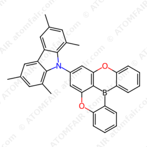 9-[1,4]Benzoxaborino[2,3,4-kl]phenoxaborin-7-yl-1,3,6,8- tetramethyl-9H-carbazole (CAS: 2170468-48-9)