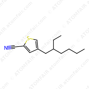 2-Thiophenecarbonitrile, 4-(2-ethylhexyl) (CAS: 1260224-07-4)
