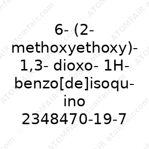 6-(2-methoxyethoxy)-1,3-dioxo-1H-benzo[de]isoquinolin-2[3H]-yl trifluoromethane sulfonate (CAS: 2348470-19-7)