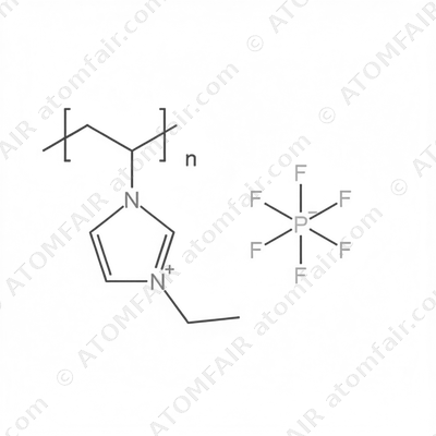 Poly-1-vinyl-3-ethylimidazole bis(trifluoromethyl)sulfonyl imide salt (CAS: N/A)