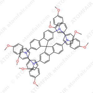 N2 ,N2' ,N7 ,N7'-Tetrakis(3-methoxyphenyl)-N2 ,N2' ,N7 ,N7'- tetrakis(4-methoxyphenyl)-9,9'-spirobi[fluorene]-2,2',7,7'- tetraamine (CAS: 1573202-44-4)