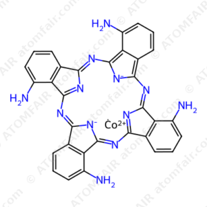 Cobalt(II) 1,8,15,22-tetraamino-phthalocyanine (CAS: 77135-78-5)